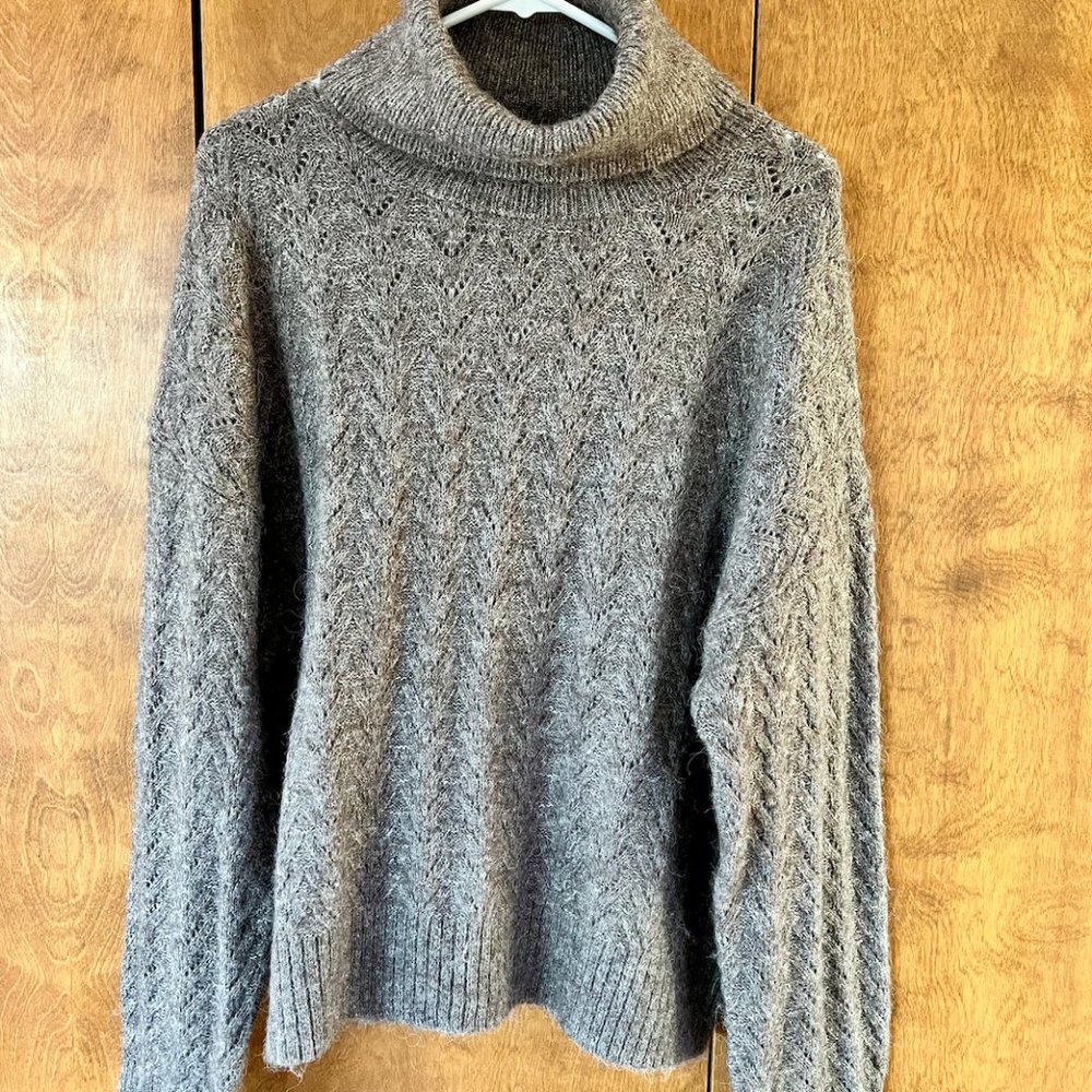 Knit Turtleneck Sweater for Women